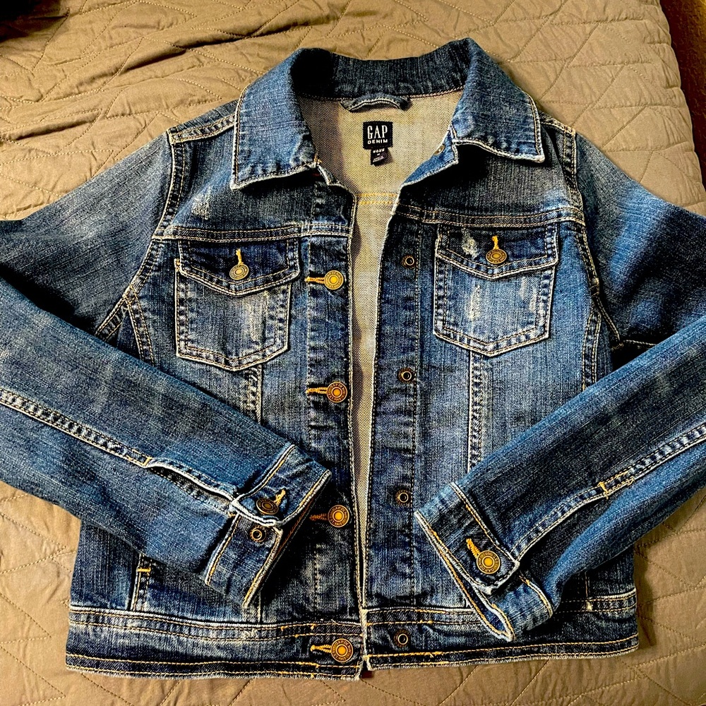 Girls Gap Blue Jean Jacket